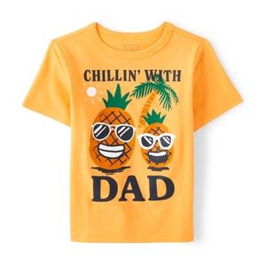 NWT Childrens Place “Chillin with Dad” T-Shirt